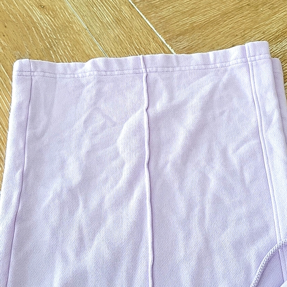Victoria's Secret Elastic Waist Drawstring Wide Leg Sweatpants Lilac XXL NWT - Picture 6 of 10